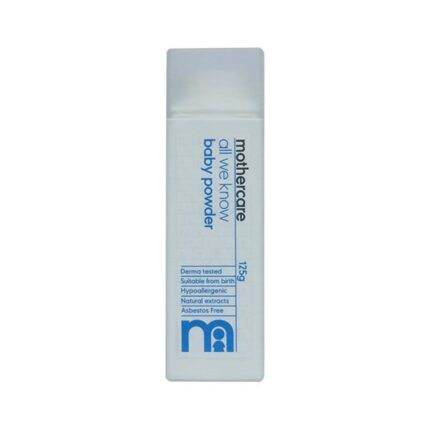Mothercare All We Know Baby Powder 125g