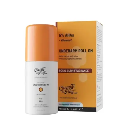 Chemist at Play Underarm Roll On – Royal Oudh 40ml