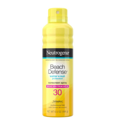 Neutrogena Beach Defense Water + Sun Protection Sunscreen Spray Broad Spectrum SPF 30 184g