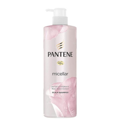 Pantene Micellar Detox & Hydrate Rose Water Extract Scalp Shampoo 530ml