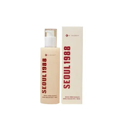K Secret SEOUL 1988 Essence Snail Mucin 97% + Rice 100ml