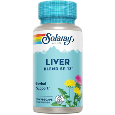 herbal supplements Bangladesh || Solaray Liver Blend SP-13 100 VegCaps