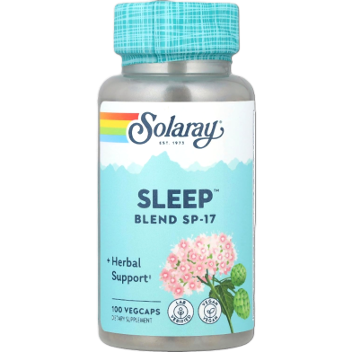 Natural sleep capsules || Solaray Sleep Blend 100 Capsules