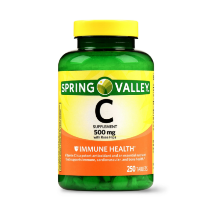 Spring Valley Vitamin C 500mg 250 Tablets