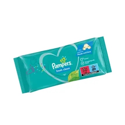Pampers Fresh Clean Baby Wipes 52pcs