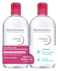 Bioderma Crealine H2O Ts Cleansing Micellar Water 500ml
