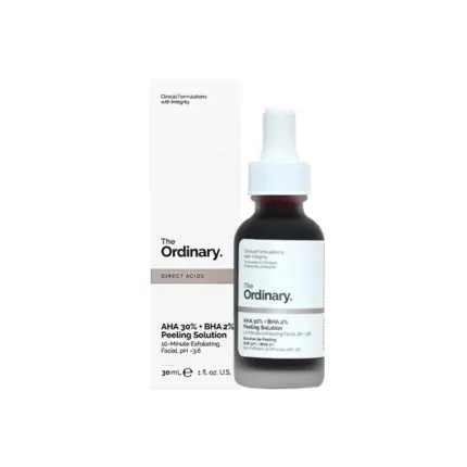 Exfoliating Facial Mask || The Ordinary AHA 30% + BHA 2% Peeling Solution 30ml