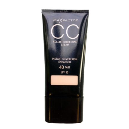 Max Factor CC Colour Correcting Cream Complexion Enhancer SPF 10 30ml 40 Fair