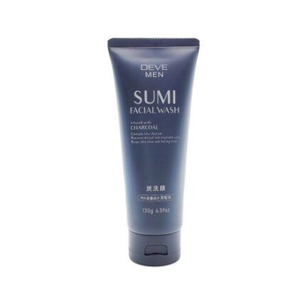 Deve Men Sumi Charcoal Facial Wash 130g for deep pore cleansing