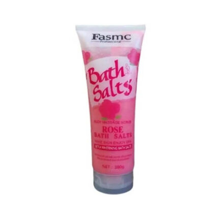 Fasmc Rose Bath Salts Body Massage Scrub (380g) – Deep Exfoliation & Glow