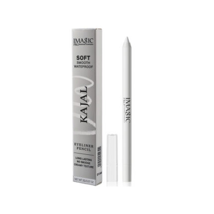 Imagic Soft Smooth  Waterproof Eyeliner Pencil White Kajal EY-348 2g thumbnail m-2 Imagic Soft Smooth Waterproof Eyeliner Pencil White Kajal EY-348 2g