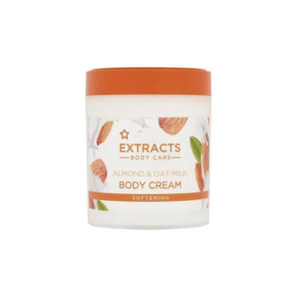 Superdrug Extracts Body Care Almond & Oat Milk Body Cream 475ml