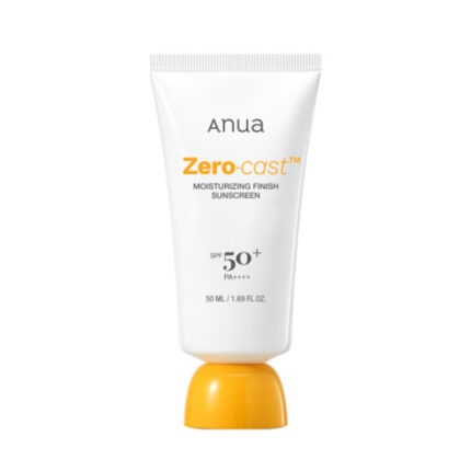Anua Zero-cast Moisturizing Finish Sunscreen 50ml bottle SPF 50