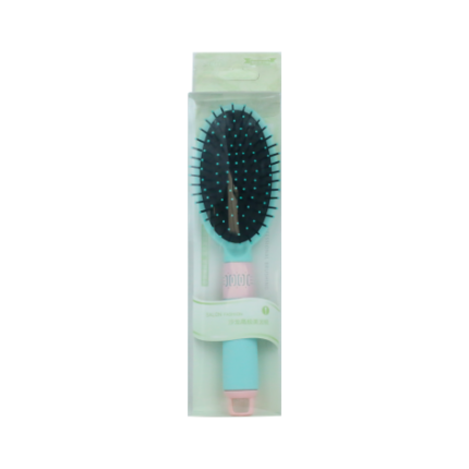 Sherri Salon Fashion Hair Brush in Sky Blue with an ergonomic handle and professional-grade bristles for smooth styling.