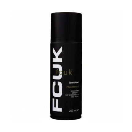 Fcuk Vintage Deodorising Body Spray 200ml