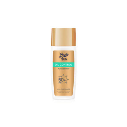 Boots Oil Control Aqua Serum Sun SPF50+ PA++++ 40ml