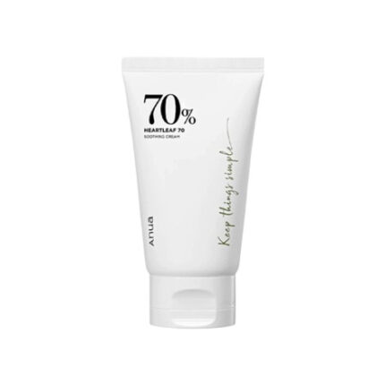 Anua Heartleaf 70 Soothing Cream 100ml packaging