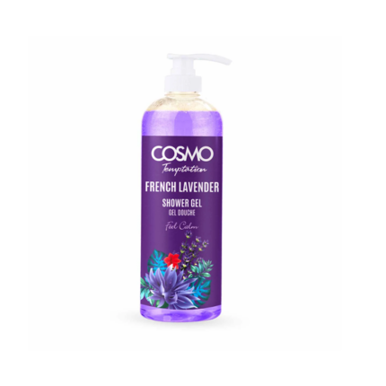 COSMO TEMPTATION SHOWER GEL FRENCH LAVENDER 1000ml