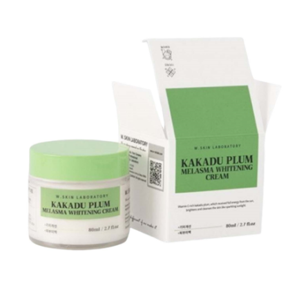 W.Skin Laboratory Kakadu Plum Melasma Whitening Cream 80ml bottle for hyperpigmentation treatment