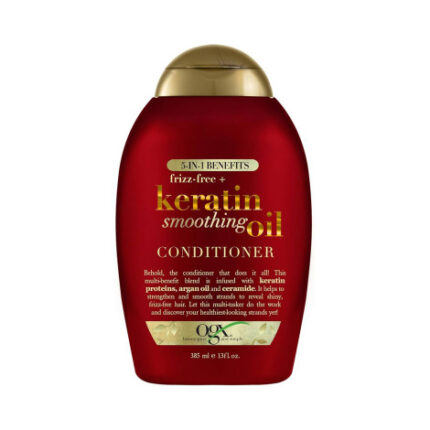 Ogx Frizz Free + Keratin Smoothing Oil Conditioner 385ml