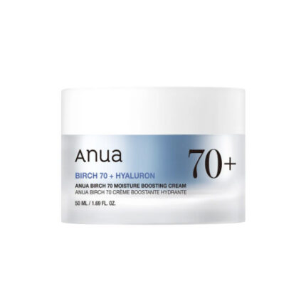 Anua Birch 70+ Moisture Boosting Cream 50ml Jar for Deep Hydration