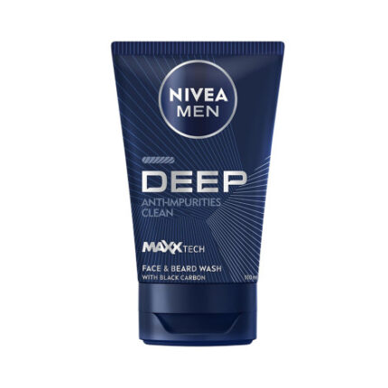 Nivea Men Deep Wash 100ml Anti-Impurities Face and Beard Cleanser