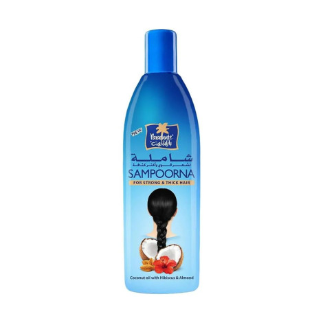 Parachute Sampoorna 300ml bottle for strong and thick hair