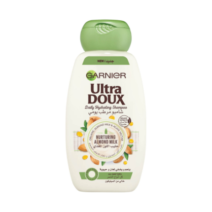Garnier Ultra Doux Nurturing Almond Milk Daily Hydrating Shampoo 400ml