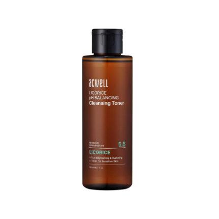 Acwell 5.5 Licorice pH Balancing Cleansing Toner 150ml bottle for brightening