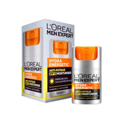 L'Oreal Men Expert Hydra Energetic SPF15 50ml - Anti-Fatigue Face Cream