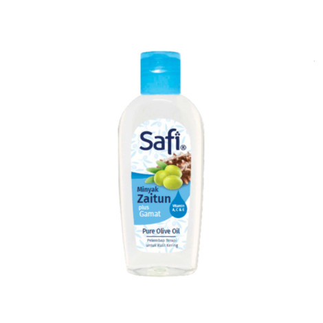 Safi Gamat Pure Olive Oil 150ml bottle for skin and hair