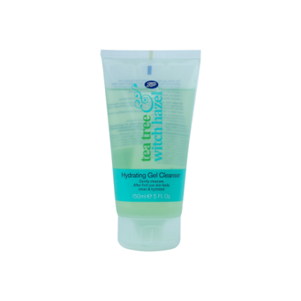Boots Tea Tree Witch Hazel Hydrating Gel Cleanser 150ml