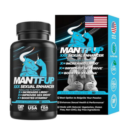 MANTFUP Vitality Enhancer for Men 60 Caplets