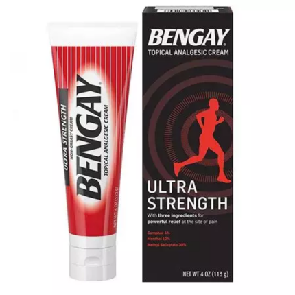 Bengay Ultra Strength Topical Pain Relief Cream 113g