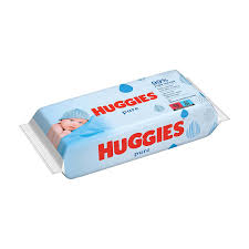Huggies Pure 99% Pure Water No Perfume 56pcs Wipes