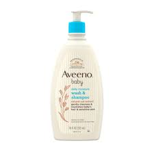 Aveeno Baby Wash & Shampoo 532ml (USA)