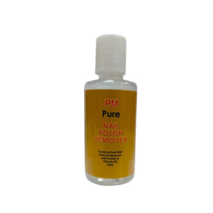 PM Pure Nail Polish Remover Yellow 75ml