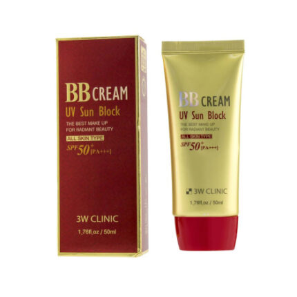 Sunscreen SPF 50 BD || 3W Clinic BB Cream SPF50+ 50ml