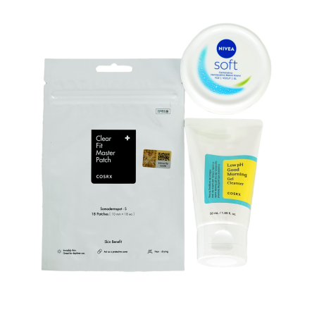 Nivea cream BD || Nivea Soft Cream 100ml & Cosrx Clear Fit Master Patch 18patches & Cosrx Low PH