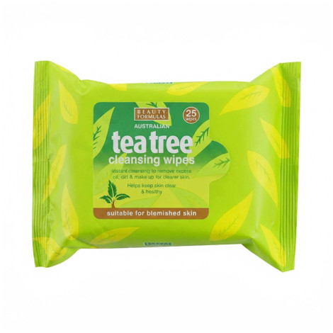 Best online beauty shop BD || Beauty Formulas Tea Tree Wipes 25