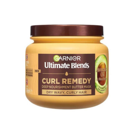 Garnier Ultimate Blends Curl Remedy Deep Nourishment Butter Mask 340ml